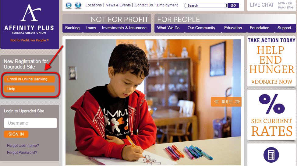 Affinity Plus Online Banking Enrollment
