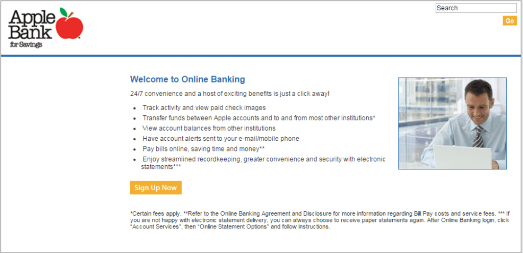 Apple Bank Sign Up