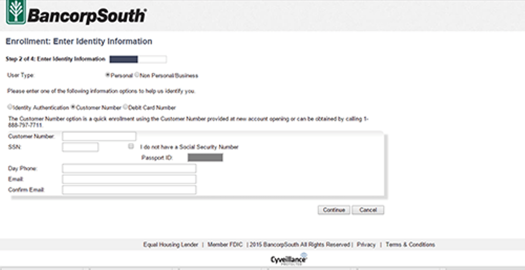 BancorpSouth enroll