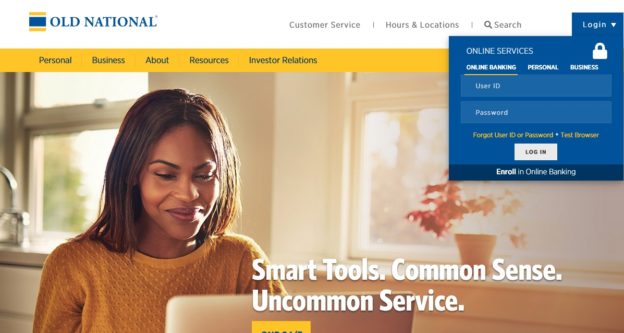 Old National Bank Login