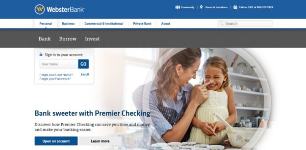 Webster Bank Login