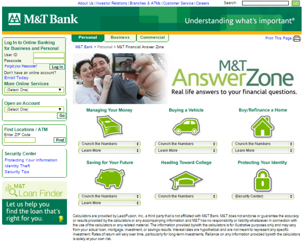 Answer Zone – M&T